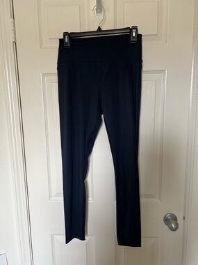 CRZ Yoga High-Waist Navy Leggings